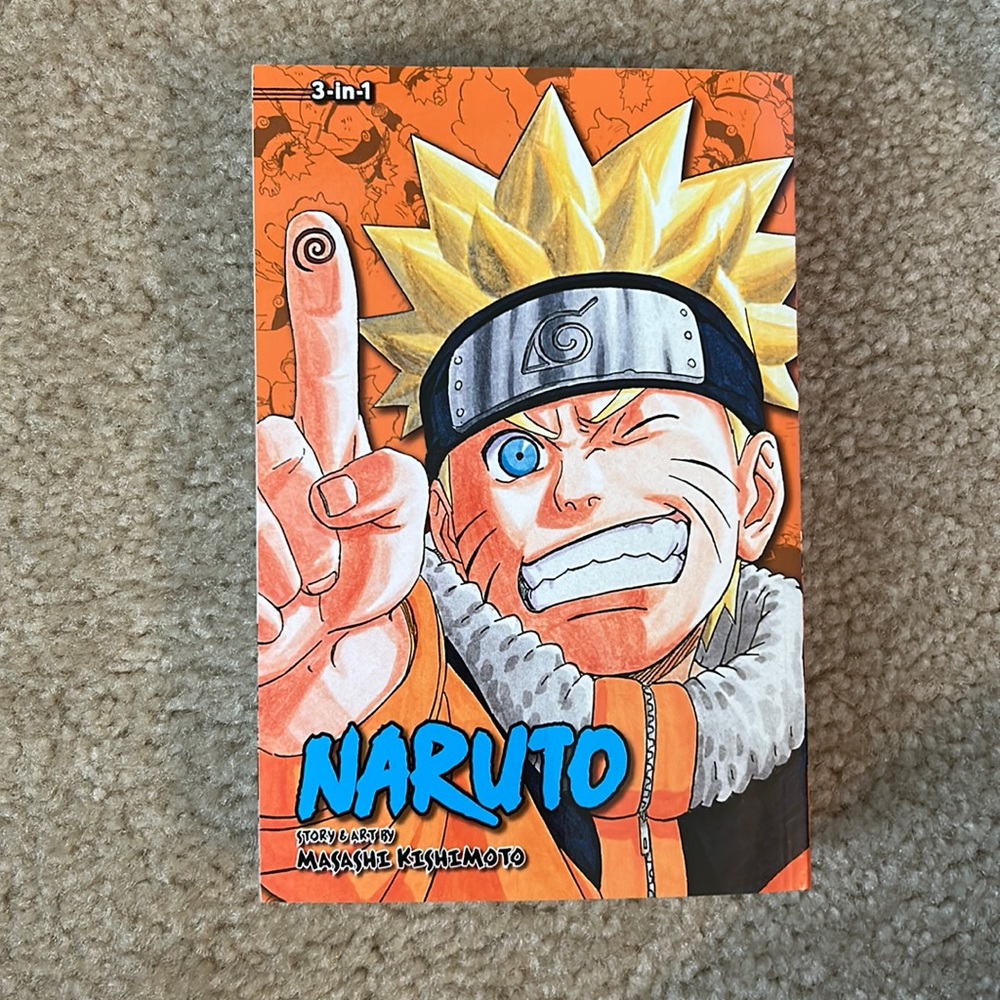 Naruto manga omnibus volumes 22-24